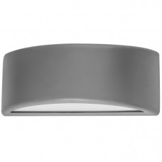 Φωτιστικό Απλίκα με ντουί Ε27 Polycarbonate Γκρι IP65 21-8036